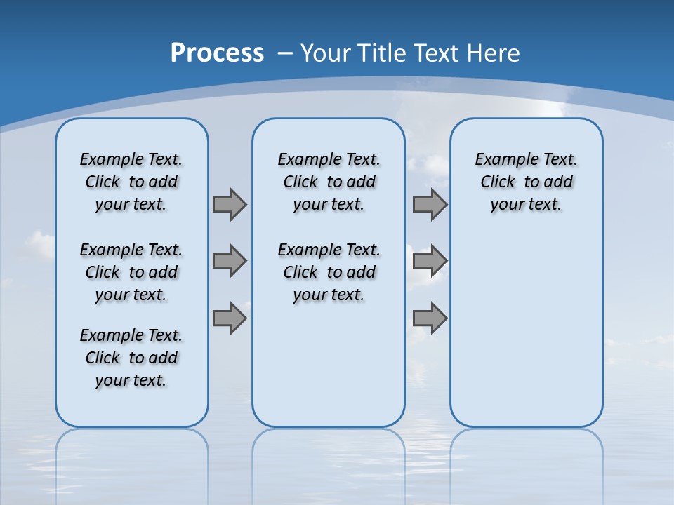Beach Scenics Weather PowerPoint Template