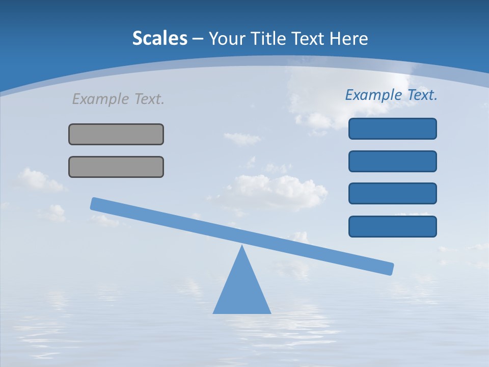 Beach Scenics Weather PowerPoint Template