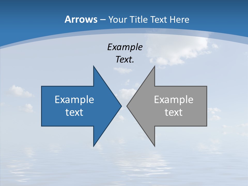 Beach Scenics Weather PowerPoint Template