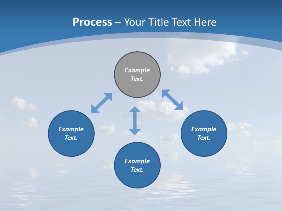 Beach Scenics Weather PowerPoint Template