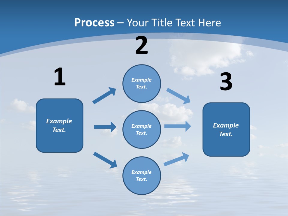 Beach Scenics Weather PowerPoint Template