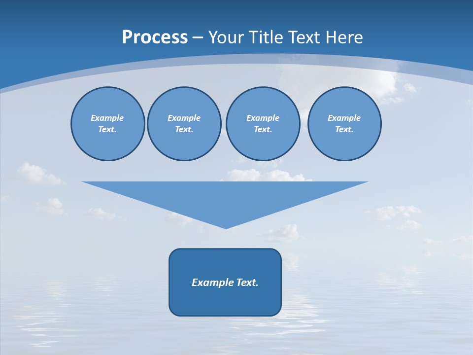 Beach Scenics Weather PowerPoint Template