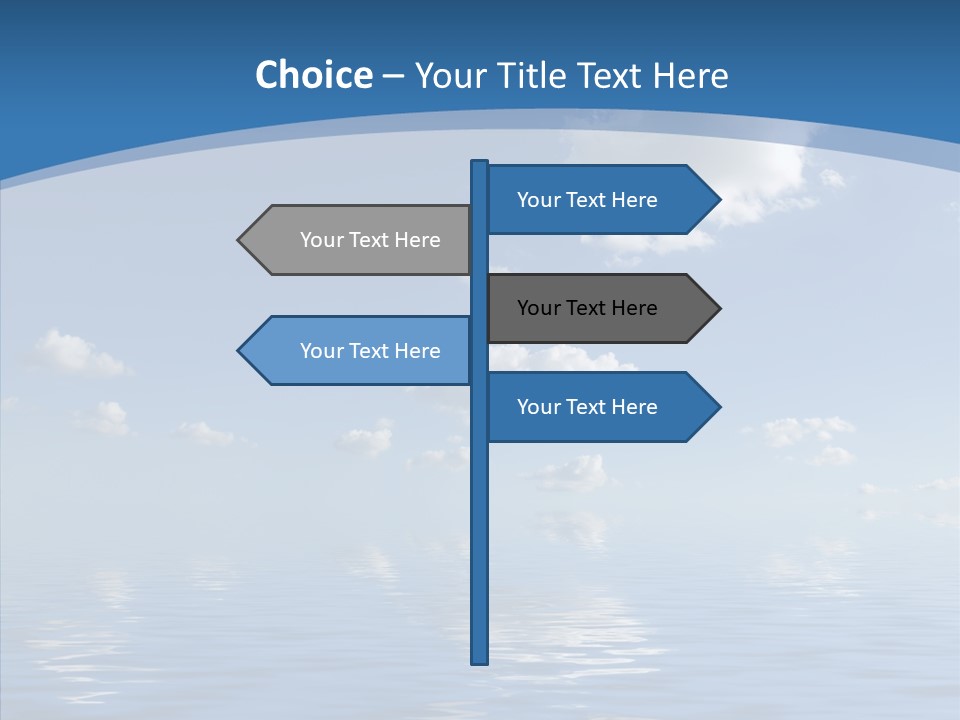 Beach Scenics Weather PowerPoint Template
