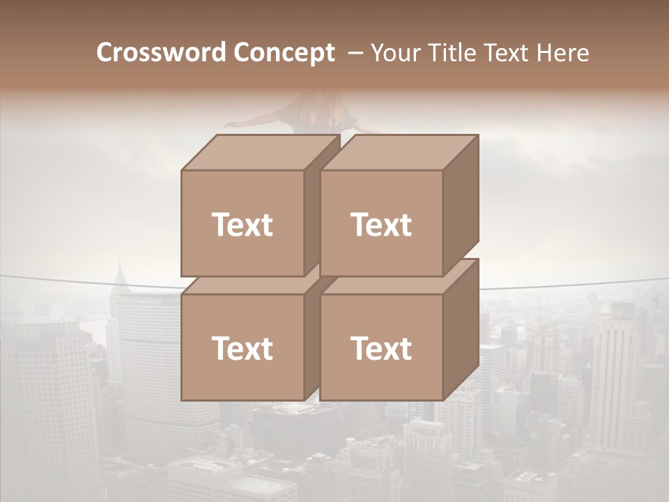 New Girl Teen PowerPoint Template