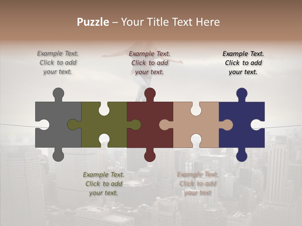 New Girl Teen PowerPoint Template