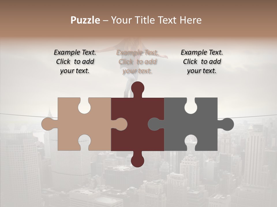 New Girl Teen PowerPoint Template