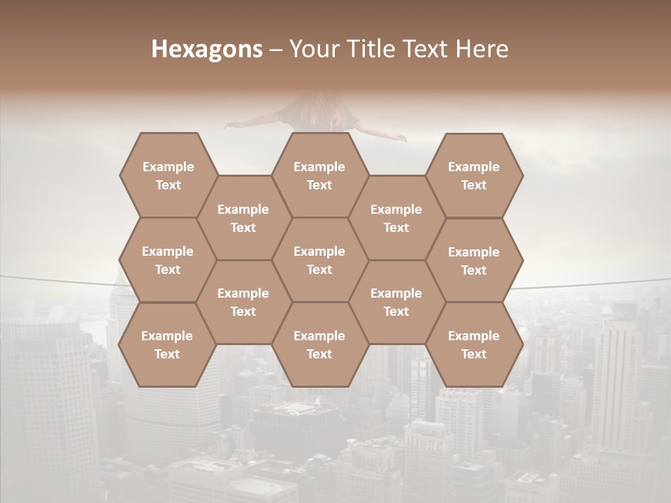 New Girl Teen PowerPoint Template