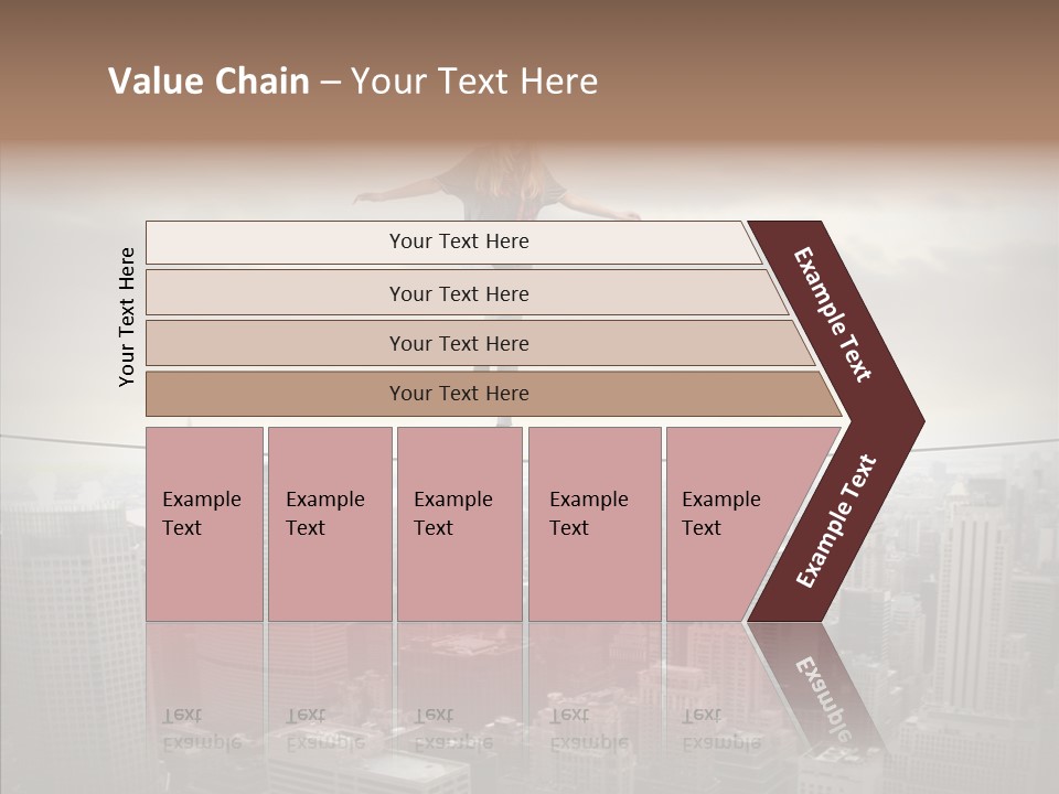 New Girl Teen PowerPoint Template