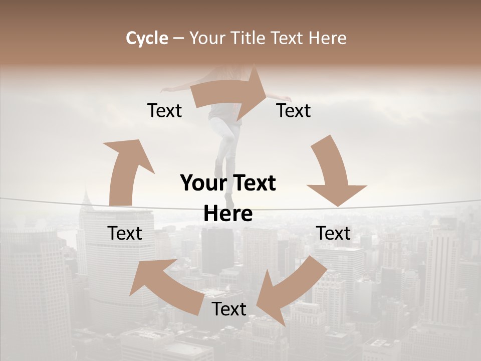 New Girl Teen PowerPoint Template