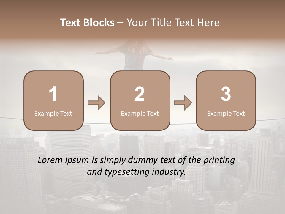 New Girl Teen PowerPoint Template