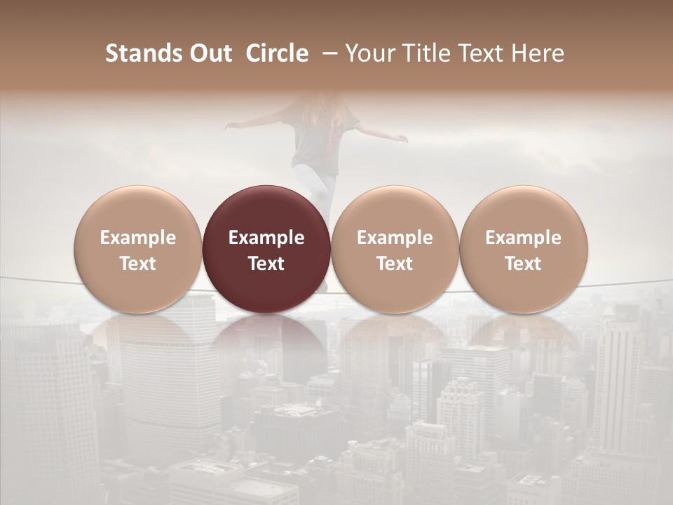 New Girl Teen PowerPoint Template