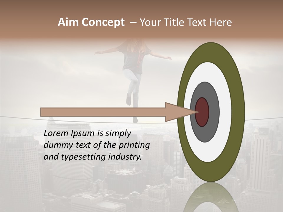 New Girl Teen PowerPoint Template