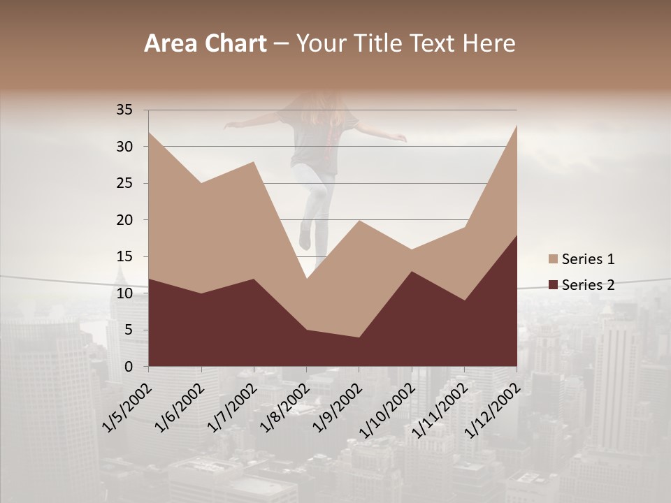 New Girl Teen PowerPoint Template