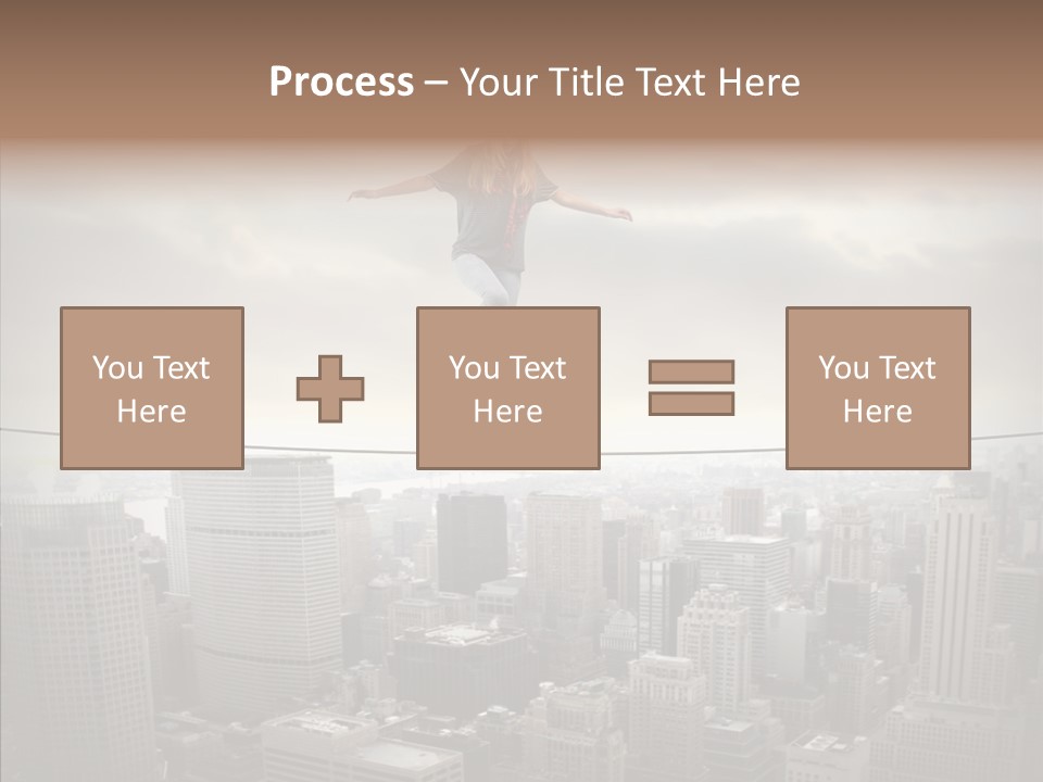 New Girl Teen PowerPoint Template