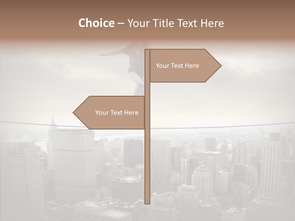 New Girl Teen PowerPoint Template