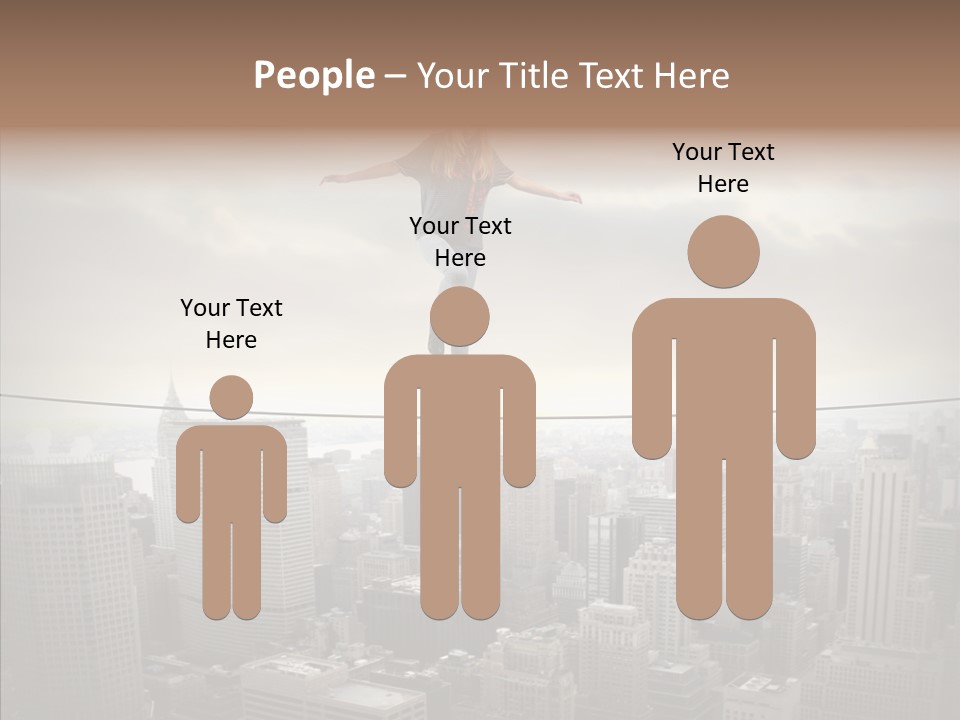 New Girl Teen PowerPoint Template