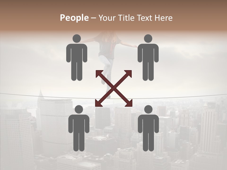 New Girl Teen PowerPoint Template