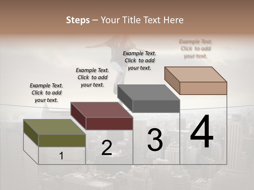 New Girl Teen PowerPoint Template