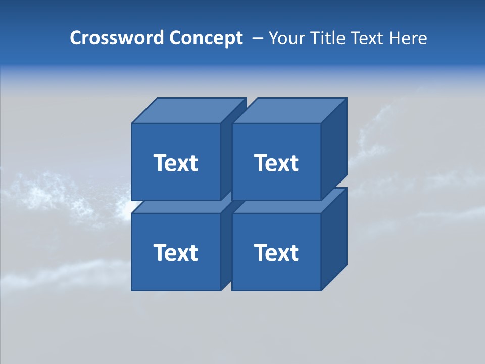 Lunar Time Waves PowerPoint Template