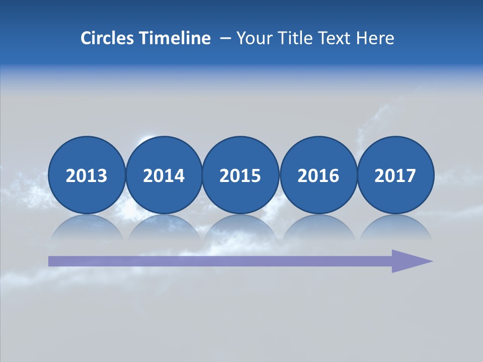 Lunar Time Waves PowerPoint Template