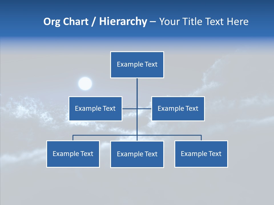 Lunar Time Waves PowerPoint Template