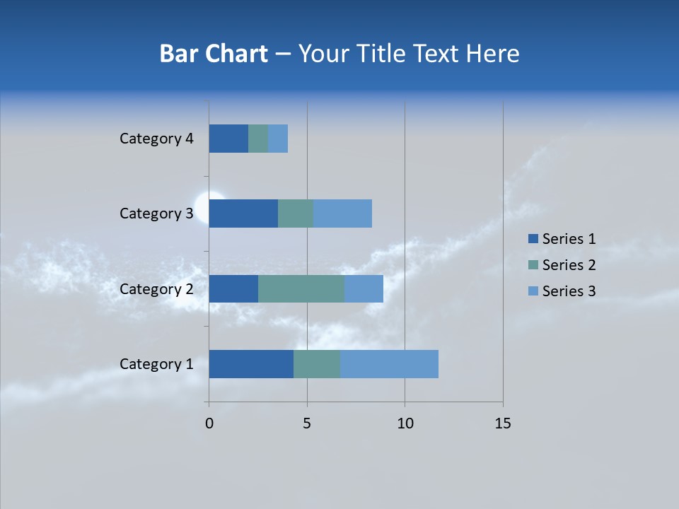 Lunar Time Waves PowerPoint Template