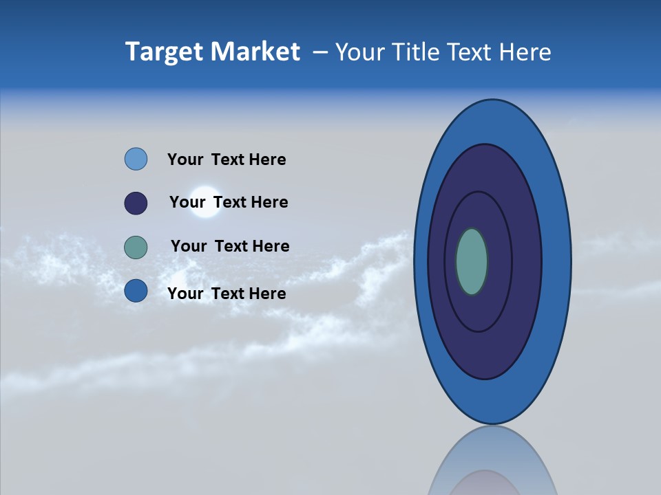 Lunar Time Waves PowerPoint Template