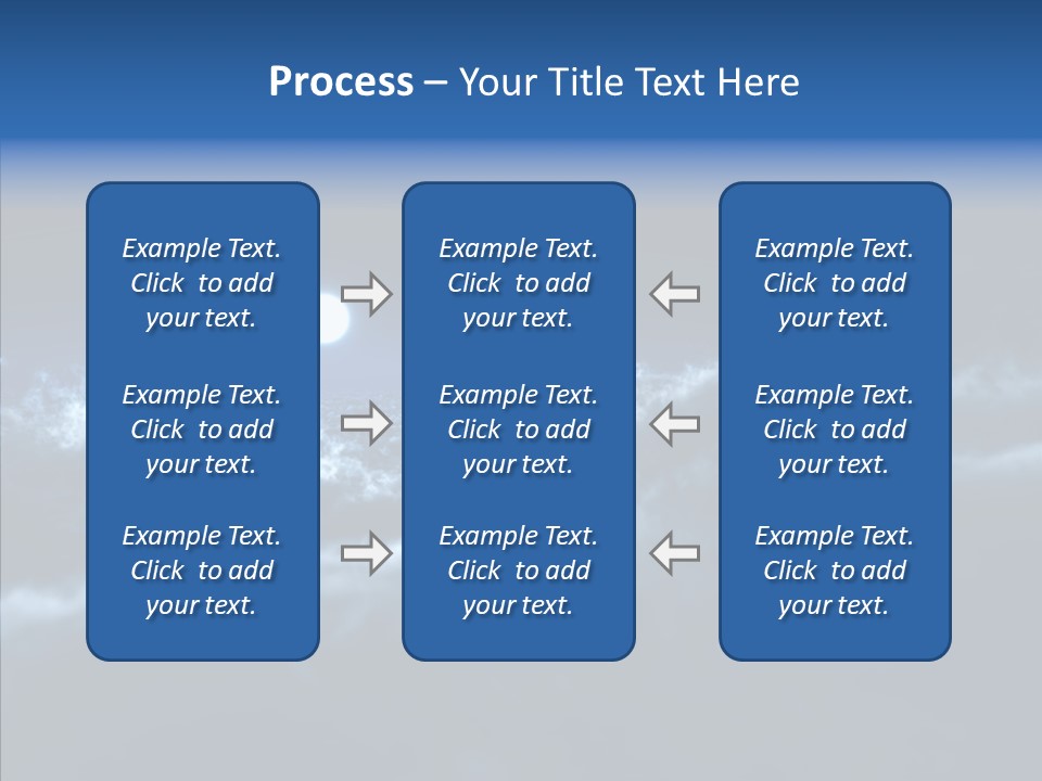 Lunar Time Waves PowerPoint Template