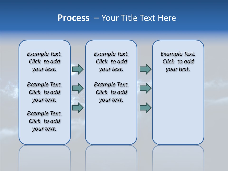Lunar Time Waves PowerPoint Template