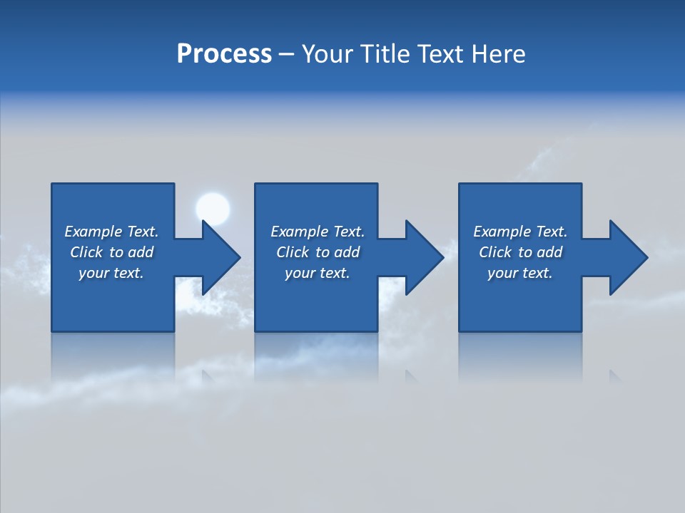 Lunar Time Waves PowerPoint Template
