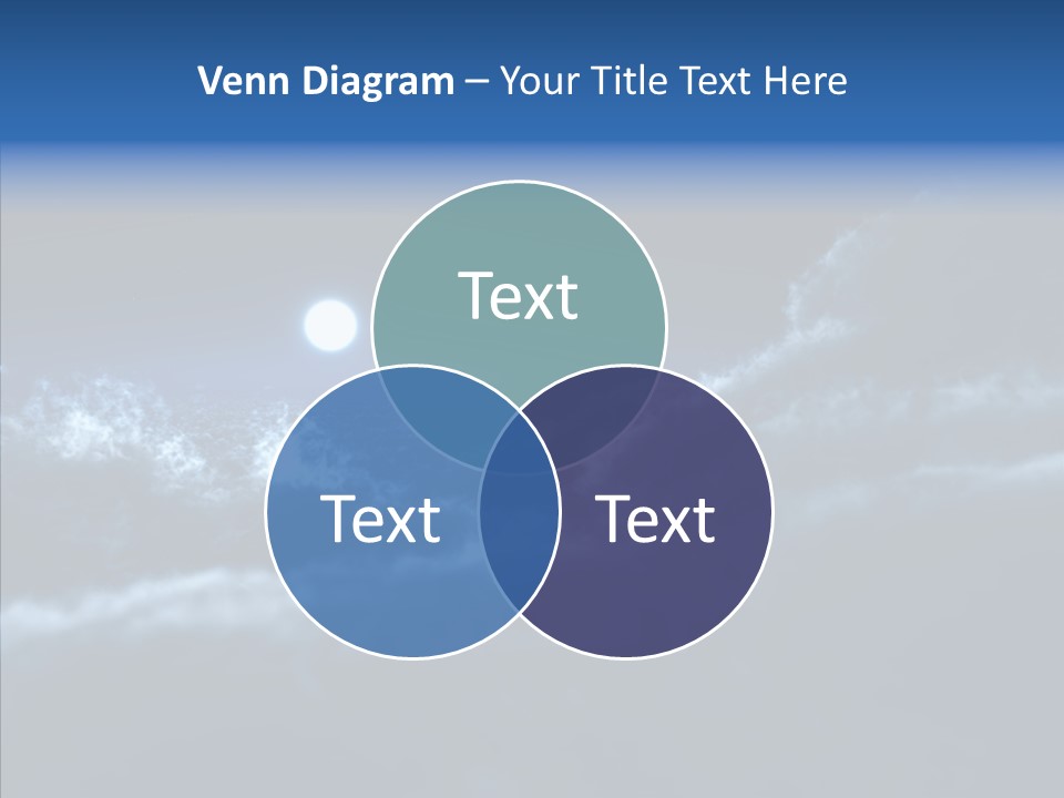 Lunar Time Waves PowerPoint Template