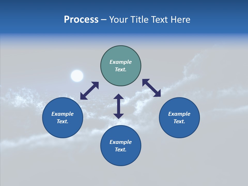 Lunar Time Waves PowerPoint Template