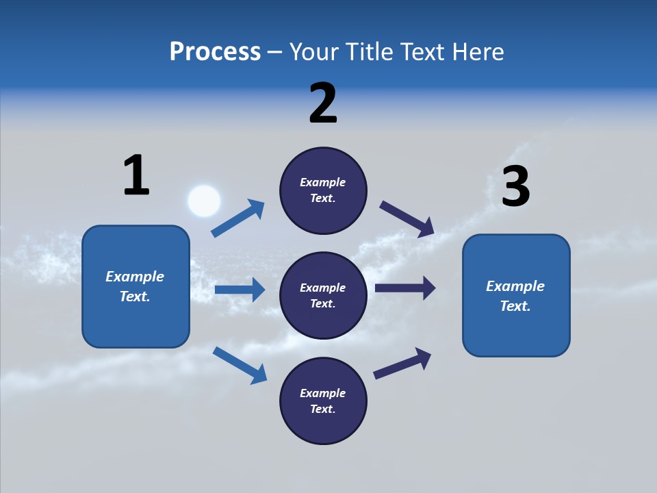 Lunar Time Waves PowerPoint Template