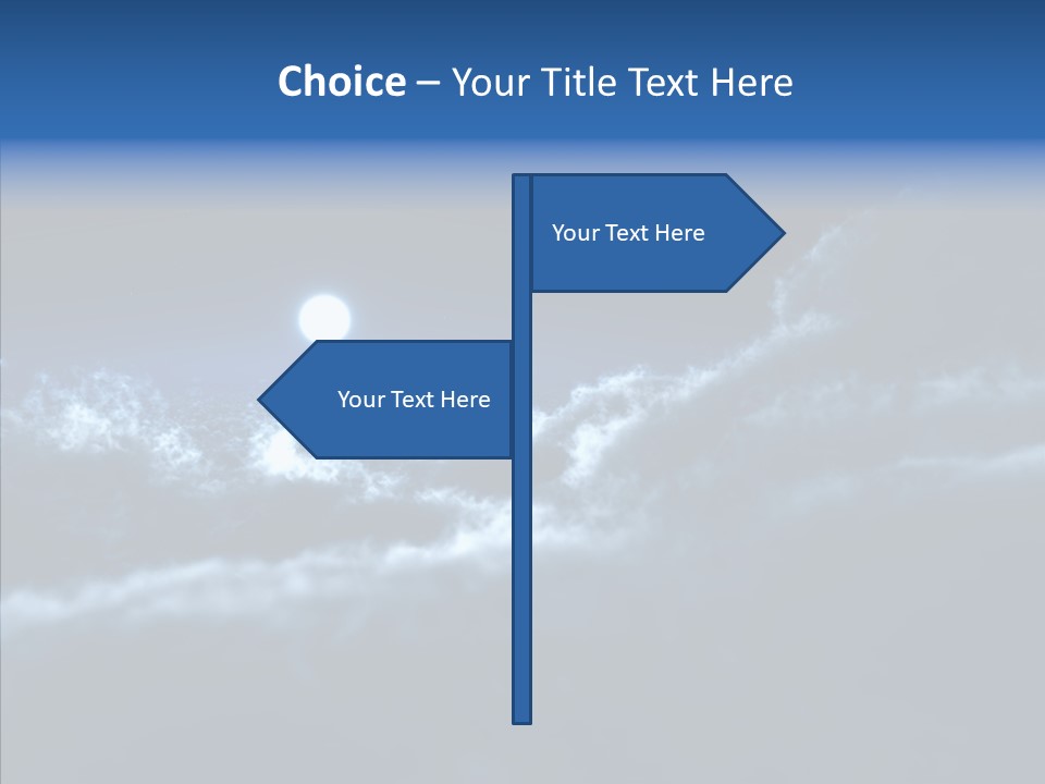 Lunar Time Waves PowerPoint Template
