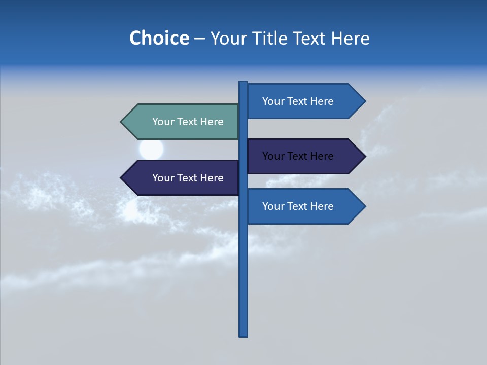 Lunar Time Waves PowerPoint Template