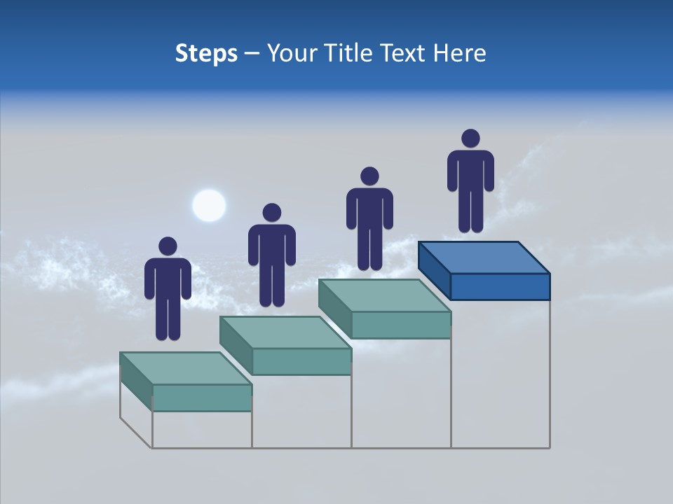 Lunar Time Waves PowerPoint Template