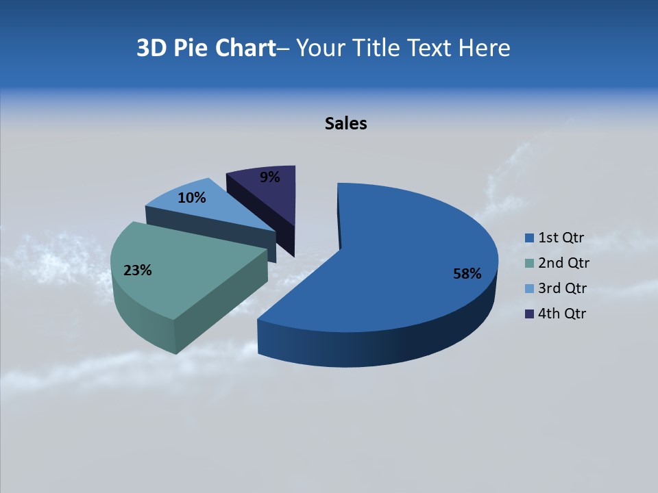 Lunar Time Waves PowerPoint Template