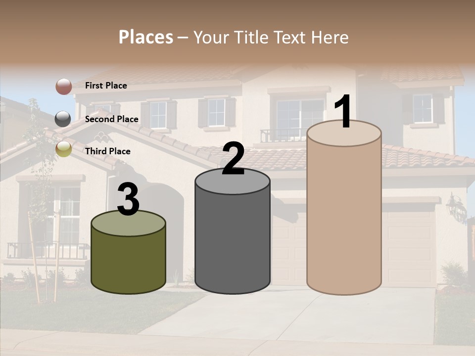 Nice Burbs Neighborhood PowerPoint Template