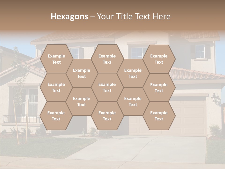 Nice Burbs Neighborhood PowerPoint Template