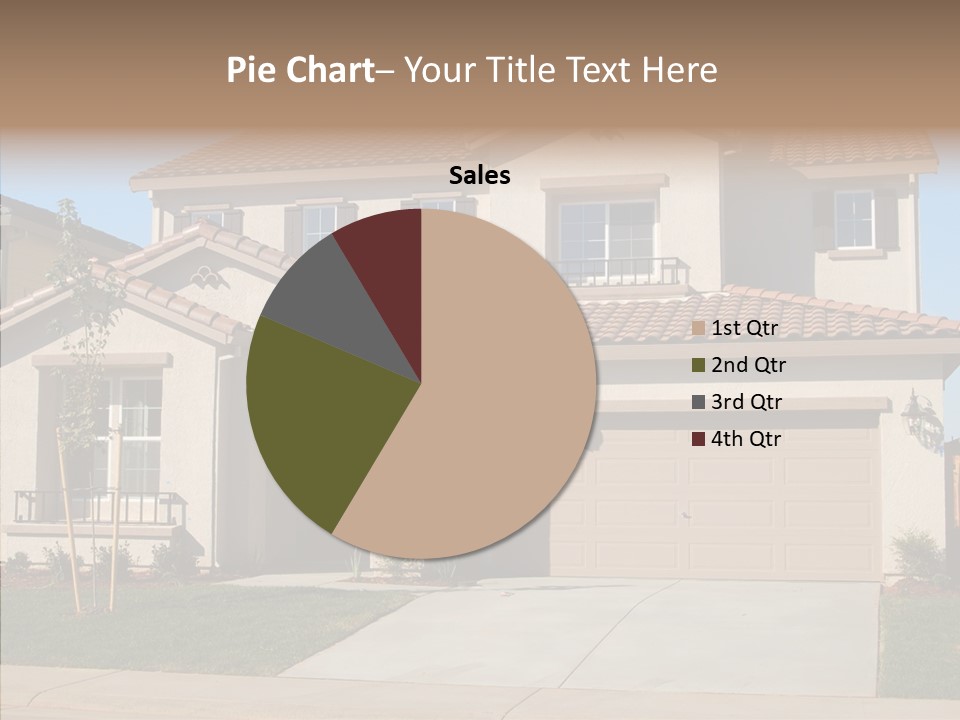 Nice Burbs Neighborhood PowerPoint Template