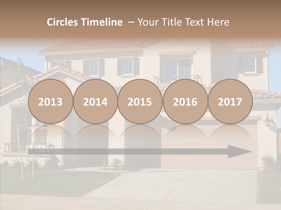 Nice Burbs Neighborhood PowerPoint Template