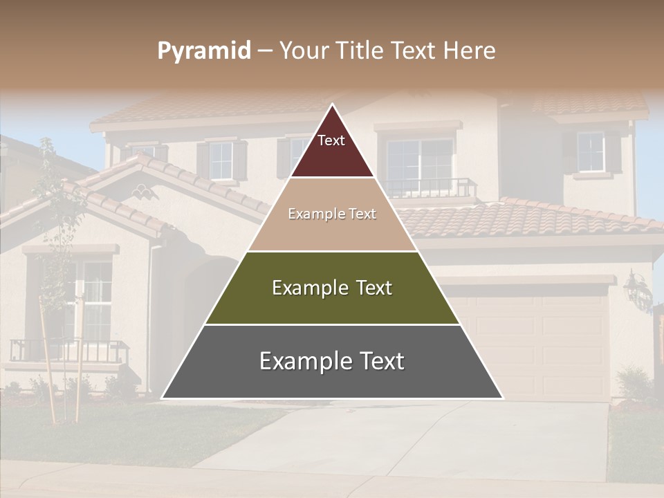 Nice Burbs Neighborhood PowerPoint Template