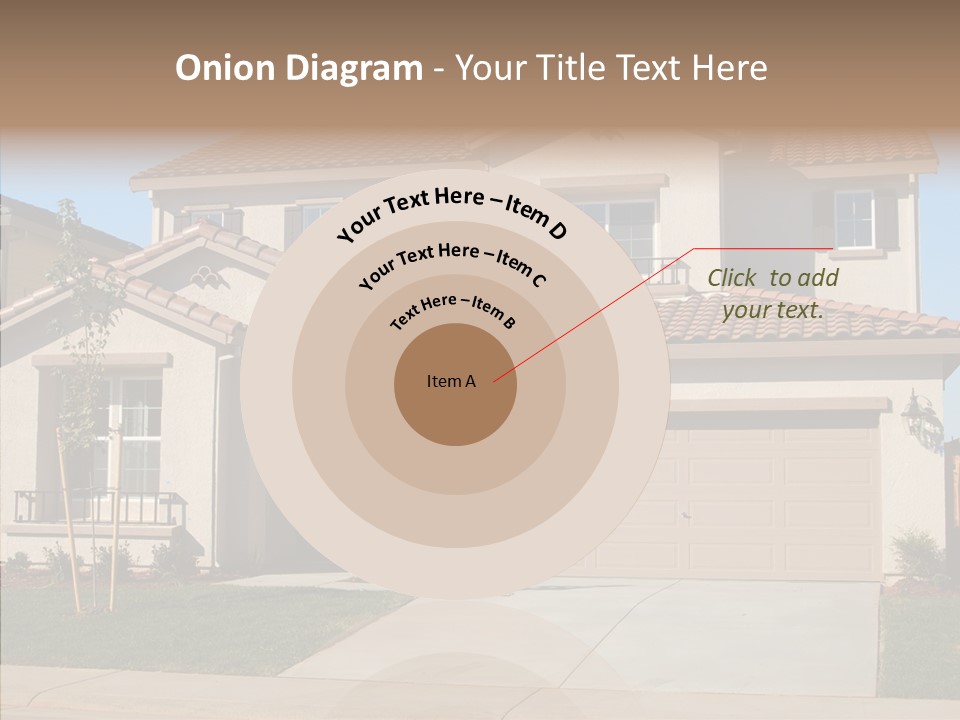 Nice Burbs Neighborhood PowerPoint Template