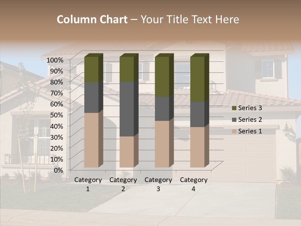 Nice Burbs Neighborhood PowerPoint Template