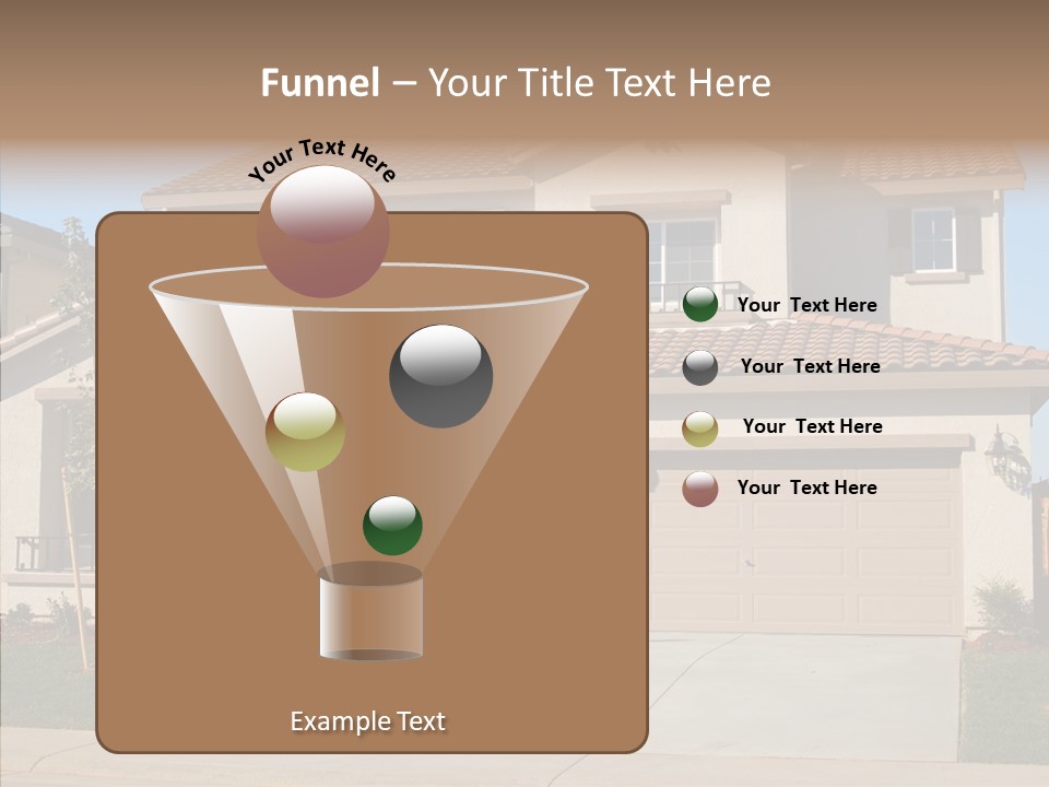 Nice Burbs Neighborhood PowerPoint Template