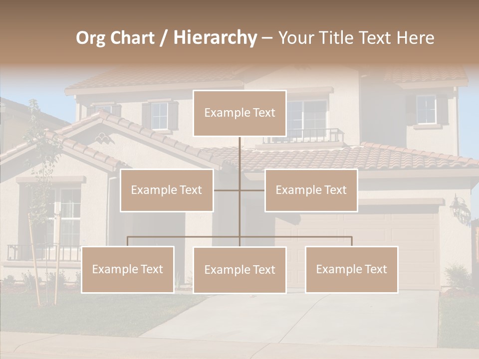 Nice Burbs Neighborhood PowerPoint Template