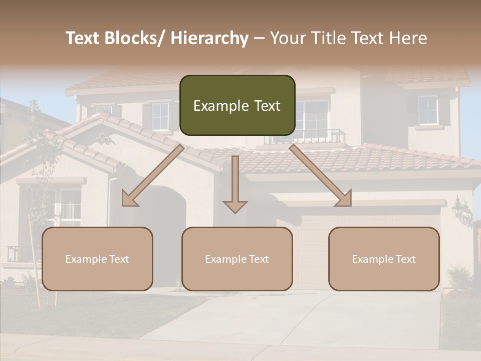 Nice Burbs Neighborhood PowerPoint Template