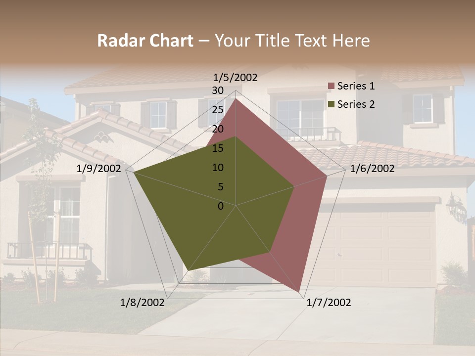 Nice Burbs Neighborhood PowerPoint Template