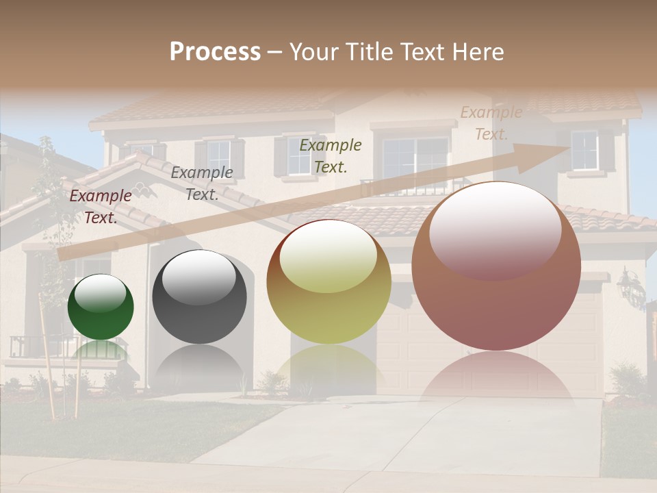 Nice Burbs Neighborhood PowerPoint Template