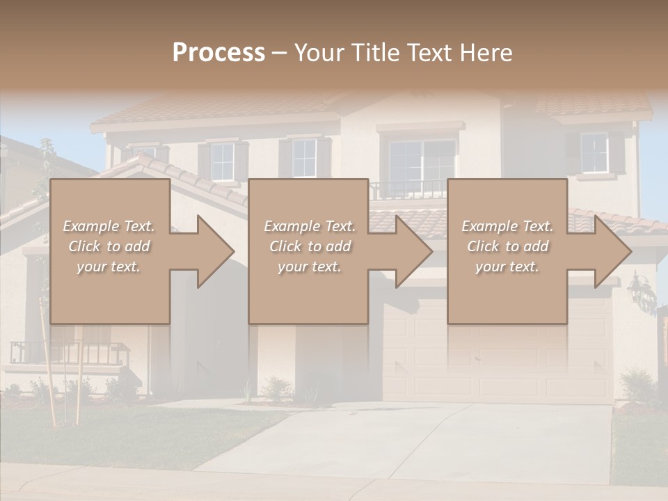Nice Burbs Neighborhood PowerPoint Template